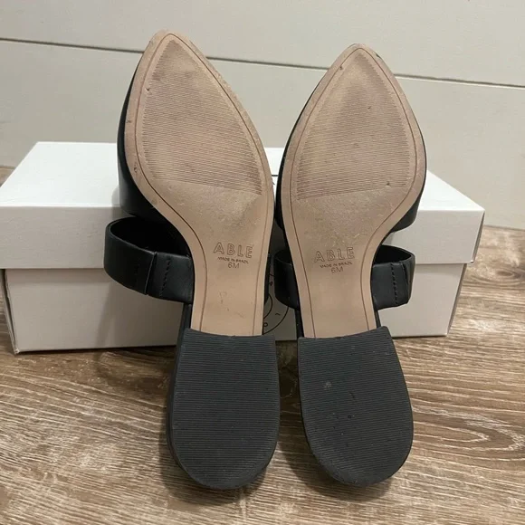 Able Joselyn Mules black leather - Picture 5 of 7